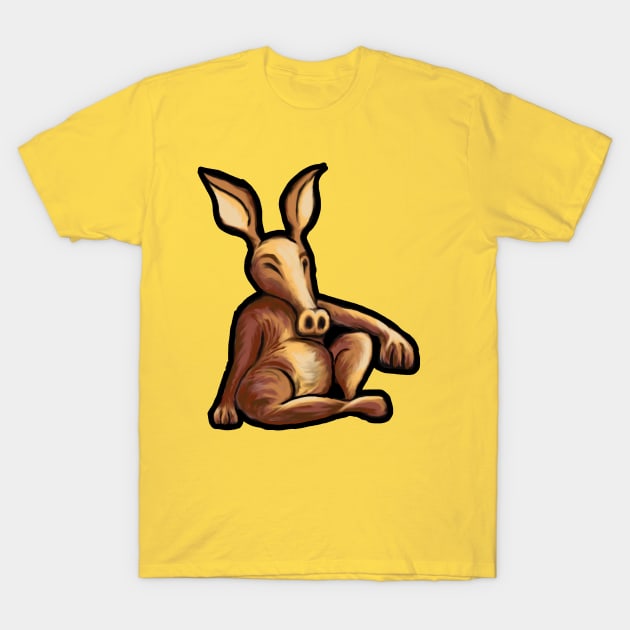 Aardvark Reversed T-Shirt by Royal Ease